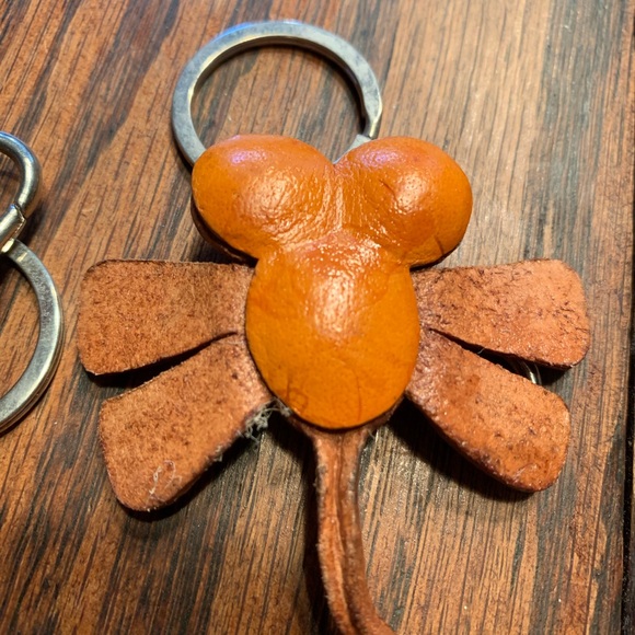 2 All leather dragonfly key ring.  2 items - Picture 3 of 4
